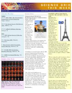 About SGTW | Subscribe | Archive | Contact SGTW  April 28, 2005 Calendar/Meetings