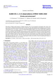 Astronomy & Astrophysics A&A 549, L6DOI: 