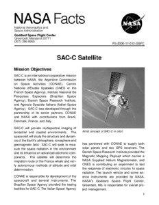 FS[removed]GSFC  SAC-C Satellite