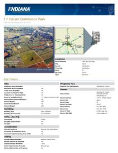 J F Helsel Commerce Park 1500 Jim Day Road Salem, IN[removed]Location Street Address