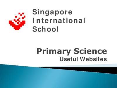 Singapore International School Useful Websites