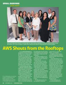 small business of the month Owner and President Brian O’Donnell, second from right, has a team at American WeatherStar who help their authorized dealers increase their business. The 10 year-old company is a Mobile-base