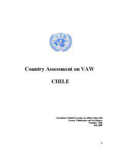 Country Assessment on VAW CHILE