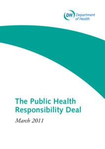 The Public Heatlh Responsibility Deal