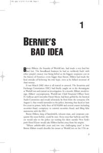 ch1.qxp[removed]:19 AM Page 3  1 BERNIE’S BAD IDEA