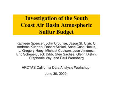 California Air Resources Board / Environment of California / Sulfur / SO2 / Chemistry / Matter / Air pollution in California