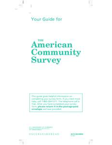 Your Guide for  THE American Community