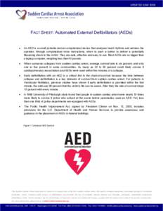 Microsoft Word - Fact Sheet-Automated External Defibrillators.doc