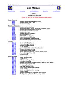 Technology / Spin coating / Etching / Plasma ashing / Photoresist / Wafer / Resist / Microelectromechanical systems / Photolithography / Semiconductor device fabrication / Materials science / Microtechnology