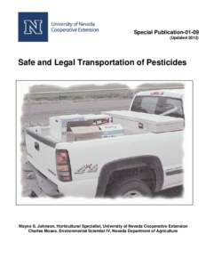 Safe and Legal Transportation of Pesticides