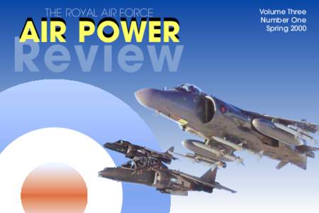 THE ROYAL AIR FORCE  AIR POWER Review