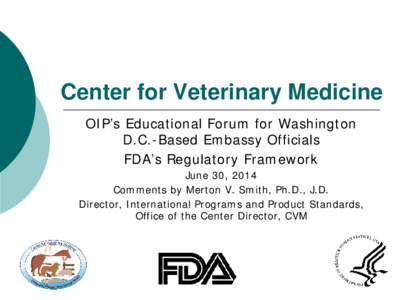 Center for Veterinary Medicine