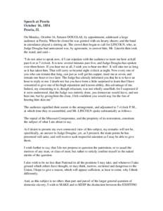 Compromise / Wilmot Proviso / Abolitionism / Abraham Lincoln / Slave and free states / Atlantic slave trade / Kansas–Nebraska Act / Origins of the American Civil War / Slavery in the United States / History of the United States / United States