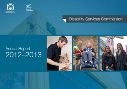 Disability Services Commission  Annual Report 2012–2013