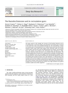 The Kuroshio Extension and its recirculation gyres