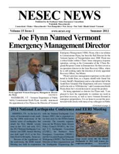 Earthquake engineering / Earthquakes / Earthquake Engineering Research Institute / Federal Emergency Management Agency / New Madrid Seismic Zone / HAZUS / Office of Emergency Management / Vermont / Emergency management / Seismology / Geography of the United States
