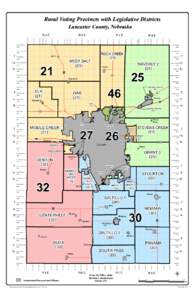 Rural Voting Precincts with Legislative Districts  N. 19 0th S T. N. 17 6th S T.