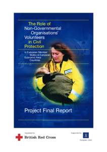 The Role of Non-Governmental Organisations’ Volunteers in Civil Protection