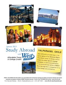 January[removed]Study Abroad with Affordable Travel & College Credit!