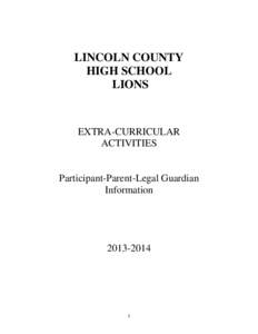 LINCOLN COUNTY HIGH SCHOOL LIONS