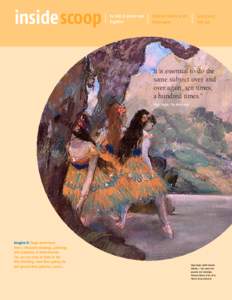 Edgar Degas / Ballerinas / French art / Little Dancer of Fourteen Years / Marie van Goethem / Ballet / Bronze sculpture / Arabesque / Waiting / French ballet dancers / French people / Dance
