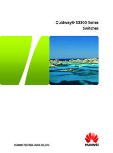 Quidway® S3300 Series Switches