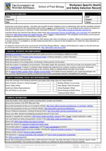 Microsoft Word - PB- Workplace Specific Health and Safety Induction  .doc