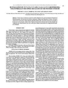 Lucas, S. G. and Sullivan, R.M., eds., 2006, Late Cretaceous vertebrates from the Western Interior. New Mexico Museum of Natural History and Science Bulletin[removed]