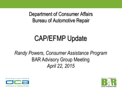 Consumer protection law / Consumer protection / California Bureau of Automotive Repair