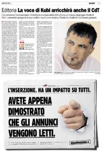 Sport  Corriere del ticino Martedì 28 luglio 2015