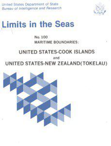 LIS No[removed]United States-Cook Islands (US) & United States-New Zealand (Tokelau) (TL) 1983