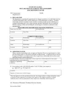 Microsoft Word - Nepotism Waiver[removed]doc