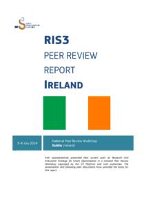 RIS3 PEER REVIEW REPORT IRELAND