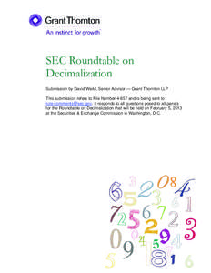 Microsoft Word - SEC Roundtable on Decimalization-630 January 29 FINAL.docx