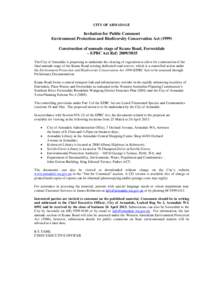 Forrestdale /  Western Australia / Armadale / Environment Protection and Biodiversity Conservation Act / Wungong /  Western Australia / Harrisdale /  Western Australia / Geography of Australia / Armadale Road / Australia / Environment / City of Armadale / Seville Grove /  Western Australia / Piara Waters /  Western Australia