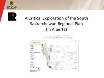 The Place for Renewables in an Oil Sands Rich Province: to add title
