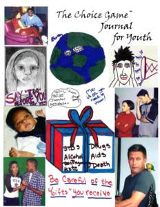 The Choice Game™ Journal for Youth Index Chapter 1