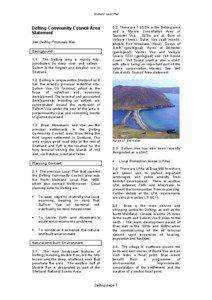 Shetland Local Plan  Delting Community Council Area
