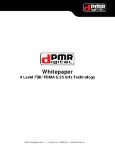 Whitepaper 4 Level FSK/FDMA 6.25 kHz Technology