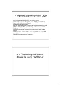 Microsoft PowerPoint - 4_ImportingExporting_Vector_Layer.ppt