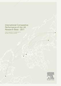International Comparative Performance of the UK Research BaseA report prepared for the Department of Business, Innovation and Skills.