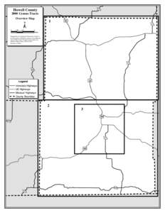 Howell County 2000 Census Tracts