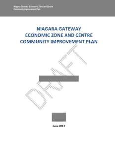 Niagara Gateway Economic Zone and Centre Community Improvement Plan