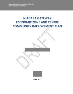 Urban studies and planning / Critical infrastructure protection / Niagara Falls /  Ontario / Niagara Falls /  New York / Gateway