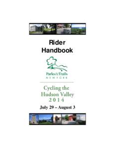 Rider Handbook Hudson Valley