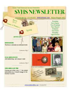  Sierra Vista Historical Society Newsletter