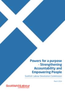 Powers for a purpose - Strengthening Accountability and
