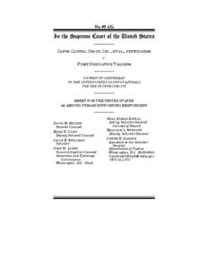 Janus Capital Group, Inc., et al., Petitioners v. First Derivative Traders