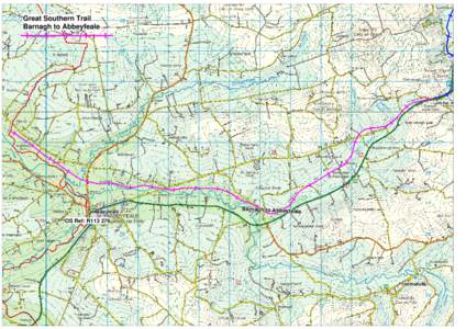 Great Southern Trail Barnagh to Abbeyfeale V  OS Ref: R2