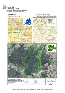 Provincial Government of Valladolid Provincial Environment Service C/ Duque de la Victoria, 8 – 47001 Valladolid – Tel[removed]Fax:[removed]  Provincial Government of Valladolid